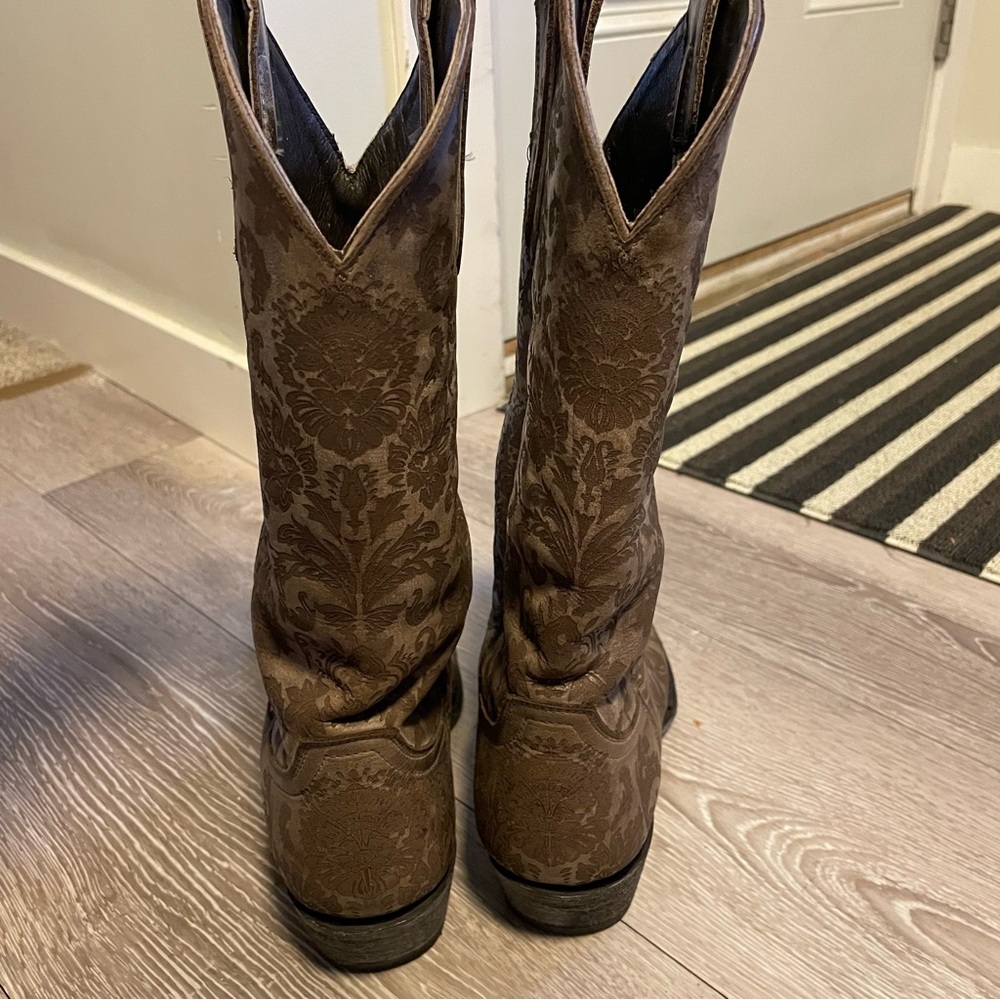 Old Gringo Floral Patterned Heeled Boots - Picture 4 of 12